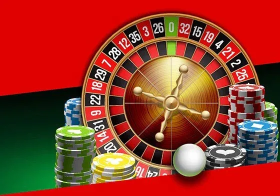 Slot reels and casino lights